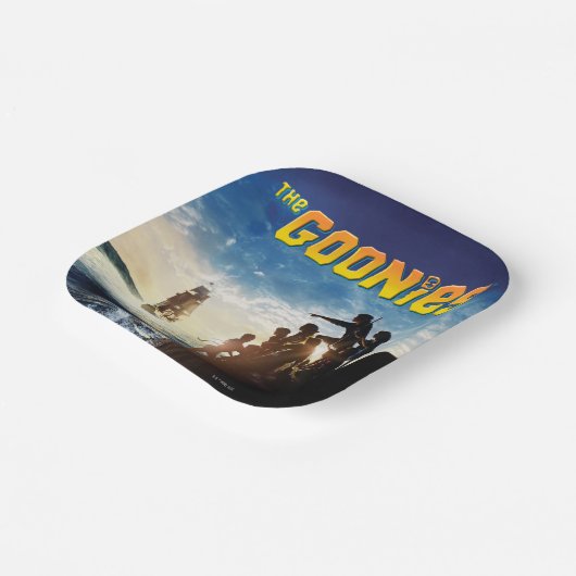 De Goonies Pirate verscheept theatrale kunst Papieren Bordje (Gebogen)