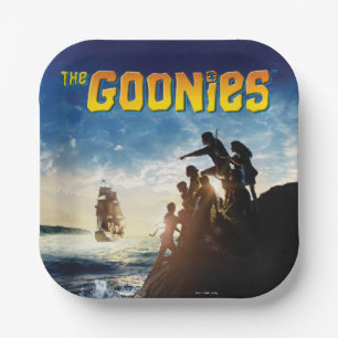 De Goonies Pirate verscheept theatrale kunst Papieren Bordje