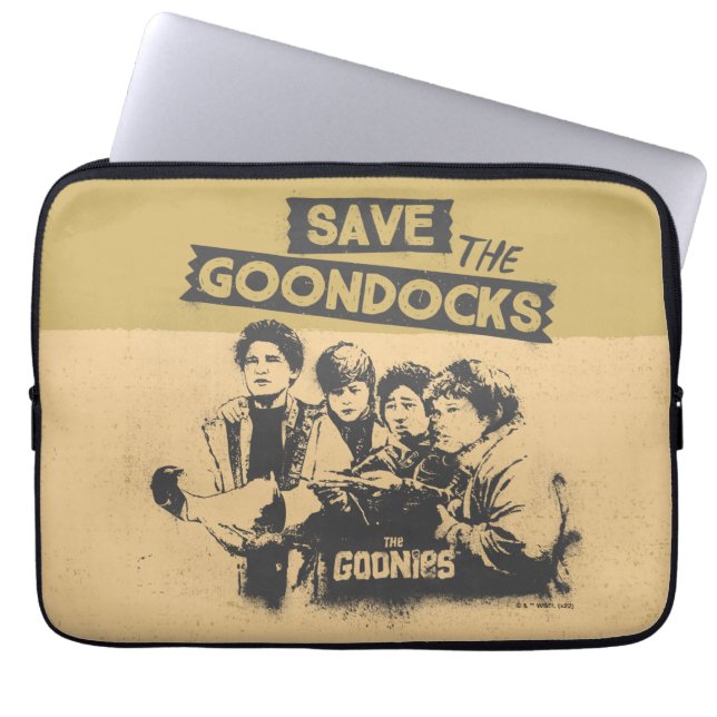 De goonies "Red de Goon Docks" Laptop Sleeve (Voorkant)