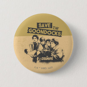 De goonies "Red de Goon Docks" Ronde Button 5,7 Cm