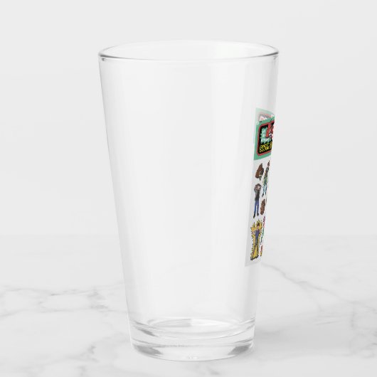 De Goonies Retro Sticker Blad Graphic Glas (Rechts)