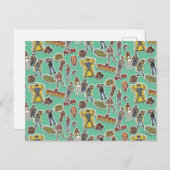 De Goonies Retro Sticker Briefkaart (Voorkant / Achterkant)