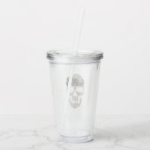 De Goonies Skull Silhouette Acryl Drinkbeker (Achterkant)