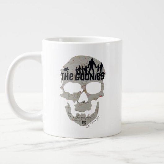 De Goonies Skull Silhouette Extra Grote Beker (Links)