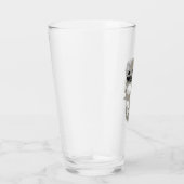 De Goonies Skull Silhouette Glas (Rechts)