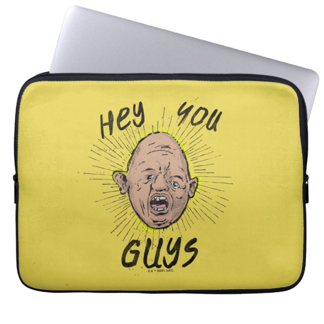 De goonies Sloth Doodle "Hey jongens" Laptop Sleeve (Voorkant)