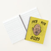 De goonies Sloth Doodle "Hey jongens" Notitieboek (Binnen)