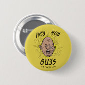 De goonies Sloth Doodle "Hey jongens" Ronde Button 5,7 Cm (Voorkant /achterkant)