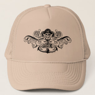 De goonies "Zeg nooit die dag" Pirate Anchor Badge Trucker Pet