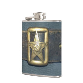 De gordel van de ambtenaar van het rode leger van heupfles (Links)