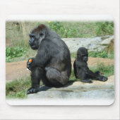 De gorille de temps tapis de souris (Devant)