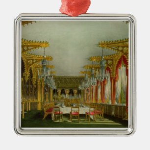 De Gothic Dining Room in Carlton House van Pyne Metalen Ornament