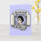 De gotische kaart van het Moederdag (Gele Bloem)