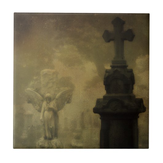 De Gotische Mist Tegeltje (Voorkant)