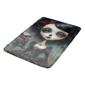 De Gotische Pop en Haar Huisdier Uil Badmat (Gekanteld)