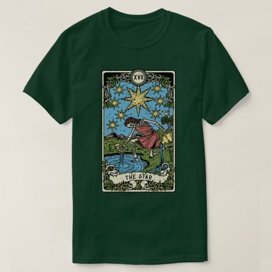 De gotische Tarot I Fortune Teller T-shirt (Design voorkant)