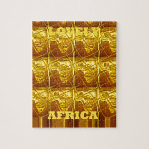 De gouden belofte van Afrika Legpuzzel