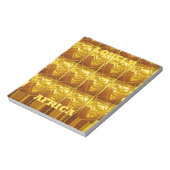 De gouden belofte van Afrika Notitieblok (Gedraaid)