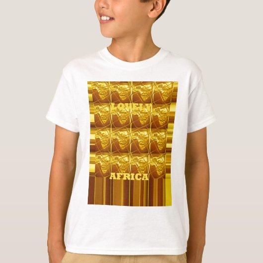 De gouden belofte van Afrika T-shirt (Voorkant)