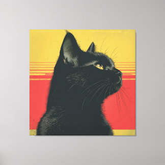 De Gouden Blik Mid-Century Canvas Afdruk
