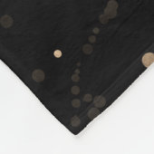 De gouden boomgaard fleece deken (Hoek)