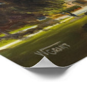 De Gouden Dome in juni Poster (Hoek)