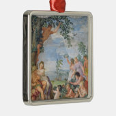 De Gouden Eeuw (fresco) Metalen Ornament (Rechts)