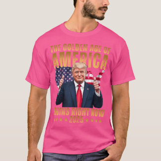 De Gouden Eeuw van Amerika begint nu 2025 T T-shirt