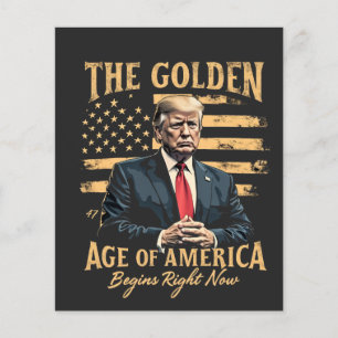 De gouden eeuw van Amerika begint nu Flyer