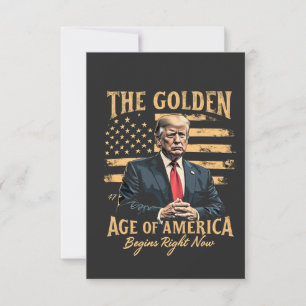 De Gouden Eeuw van Amerika Begint Nu Kaart