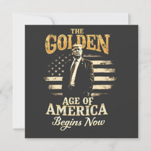 De Gouden Eeuw van Amerika Begint Nu Trump 4e Kaart