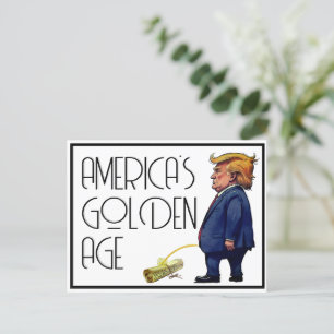 De Gouden Eeuw van Amerika Briefkaart