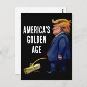 De Gouden Eeuw van Amerika Briefkaart (Voorkant / Achterkant)