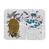 De gouden egel magneet (Horizontaal)