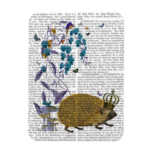 De gouden egel magneet (Verticaal)