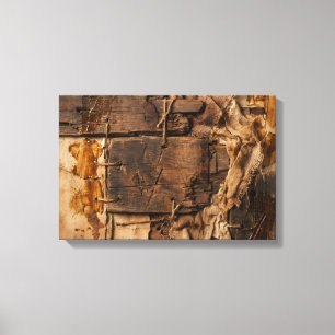 De Gouden Kaart van Ancestrale Geheugen Muurkunst Canvas Afdruk