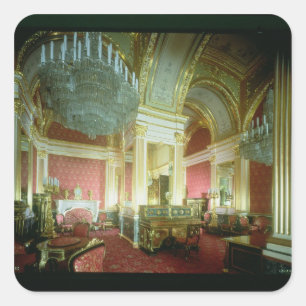 De Gouden Kamer van de Tsaritsa Vierkante Sticker