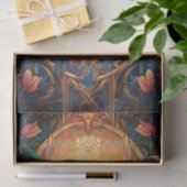 De gouden kolibrie tissuepapier (Geschenk)