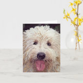 De gouden Krabbel kijkt Kaarten (Gele Bloem)