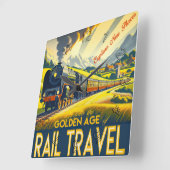 De gouden leeftijd vierkante klok (Hoek)