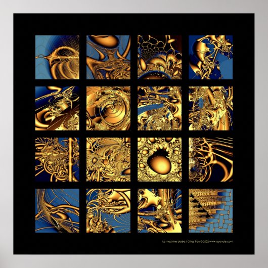 De gouden machine poster (Voorkant)