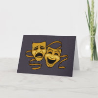 De gouden Maskers van het Theater van de Komedie