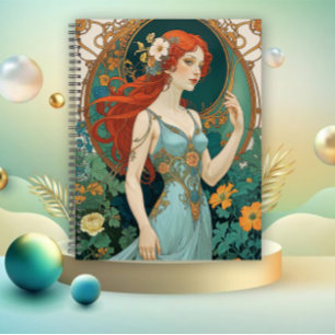 De Gouden Nimf Art Nouveau Planner
