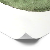 De gouden of Baltimore Oriole (Icterus galbula) Poster (Hoek)