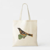 De gouden of Baltimore Oriole (Icterus galbula) Tote Bag (Achterkant)