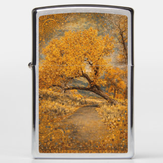 De gouden pad geïnspireerd door Klimt