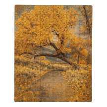 De gouden pad geïnspireerd door Klimt