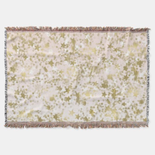 De gouden Samenvatting van de Confettien van de Deken (Voorkant)