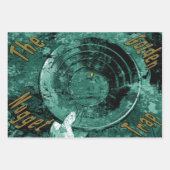 De gouden snugget val inpakpapier vel (Voorkant 2)