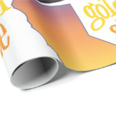 De Gouden Staat Cadeaupapier (Rol Hoek)